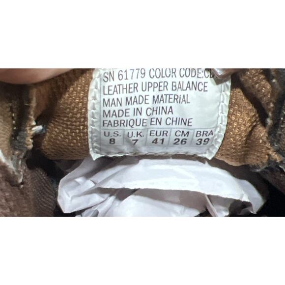 Skechers Mens Size 8 Relaxed Step Diameter Slip On Shoes 61779 Brown Leather - Picture 9 of 9